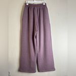 Alphalete SOLD TREK SWEATPANT Heather Sugar Wide Leg high rise Sweatpant Photo 2