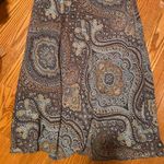 East 5th  Multicolor Paisley A-Line Skirt Photo 4