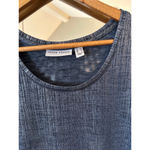 Susan Graver Women's Tank Top XS Gray Sleeveless Photo 2