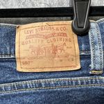 Levi's  507 Womens 9 Short Super Low Rise Stretch Blue Y2K Vintage Jeans Straight Photo 8