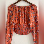 Free People Final Rose Blouse In Rust Combo Size XS NWT $98 Photo 8