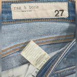 Rag and Bone  Womens 27 Cate Mid-rise Skinny Ankle Fray Rip Knee JEANS Photo 2