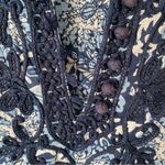 Gretchen Scott Midnight O’Keefe Blue White Embroidered Tunic Dress medium Photo 8