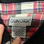 Cabin creek Vintage  Flannel Button Up Shirt Size Medium Photo 3