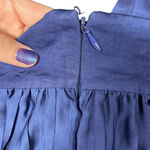 Reiss  Cody Skirt Blue Tiered Size US 2‎ Photo 3