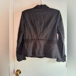 CAbi  Black Eyelet Flamenco Jacket‎ size 10 Photo 2