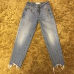 Garage mom distressed cropped jeans Photo 5