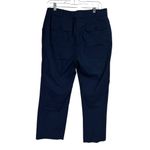 Ralph Lauren Lauren  Navy Blue Cropped Pants Women's Size 10 Photo 9