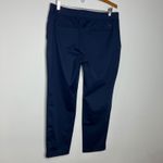 Vineyard Vines slim leg 28" pull on golf pants navy blue women's size large Photo 6