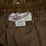 Sterling Styles Maxi Skirt Brown W/ Gold Embroidery One Size Lining Tulle Boho Photo 7