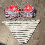 None Floral Bikini Size L Photo 1
