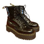 Dr. Martens  Black Jadon Leather Platform Combat Boots Women's Size EU 38, US 7 Photo 0