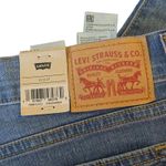 Levi's  Jeans Womens 33 X 27 Blue Boyfriend Stretch Mid Rise Denim Medium Wash Photo 4