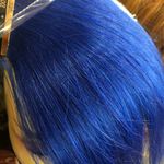 Blue human hair extensions European Remy Hair 2019 Size 18 Photo 0