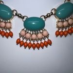 J.Crew  COLORFUL GLASS & CRYSTAL DRAMATIC RUNWAY NECKLACE Photo 1