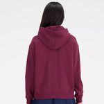 New Balance  Burgundy Sport Essentials Premium Hoodie Photo 1