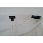 Jones New York Womens White Textured Pants Pearl Embellished Pockets Size 2X Photo 5