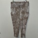 All In Motion Tie-Dye High Rise Jogger Pants w Pockets Women’s XL Extra Large Photo 2