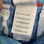 The North Face  Women’s Blue Plaid Bermuda Hiking Outdoor Shorts W-558 Sz 4 Photo 4