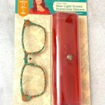 The Pioneer Woman glasses floral blue light screen protection glasses,case NWT Photo 0