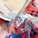 PATBO Violet Floral Flutter Halter Style Maxi Dress Size US 8 Cherry Photo 9