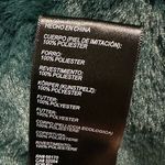 Urban Outfitters  emerald green teddy jacket size Large. Crazy soft! Photo 2