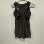 Lululemon Athletica! Black muscle tank top with a built in sports bra size 6! Photo 3
