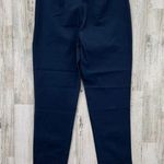 Boston Proper Trouser Pants Womens 6 Slim Ankle Navy Blue Side Zip NEW Photo 2