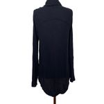 Free People Kristina waffle knit thermal cowl neck long sleeve Photo 4