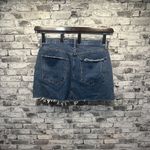 Goldie EUC Log Angeles Premium Denim Skirt Dark Wash Size 32 Photo 6