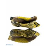 Sam Edelman  Winona western bootie‎ yellow snake Photo 5