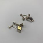 Cowgirl Horse Saddle Vintage Gold Tone Clip On Clip Photo 2