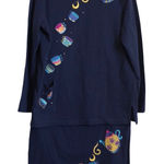 Quacker Factory  2 piece top & maxi skirt tea party women's size M modest set‎ Photo 0