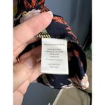 Fourteenth Place Hawaiian Floral Print Button Elastic Waist Bell Sleeve Top Blue Photo 9