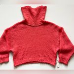 Anthropologie Pilcro Red/Coral Cowlneck Sweater Photo 0