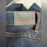 Torrid Luxe Slim Bootcut Super Stretch Jeans NWT In Rain Storm NEW! 26 Tall 0235 Photo 7