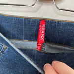 Spanx Womens \Distressed Ankle Skinny Denim Pull On Jeans Size Medium Photo 3