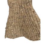 Willow & Clay  wo size Small soft brown wool blend sweater ruffle accent EUC Photo 13