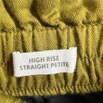 Loft Pull On High Rise Straight Leg Pants LP Photo 3