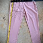 Milk and Honey Rafferiza Cinched Waist Pleated Casual Jumpsuit  •Size -Small •Neckline-V neck •Style-Elegant •Color-pink  •Composition-95%polyester / 5% Elastane •With pockets  •Belt included •for best results, please compare measurements with your best fitting garments •any questions please ask •buy with confidence Photo 3