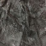 Low Cut Lace Black Formal Open Back Dress Size M Photo 3