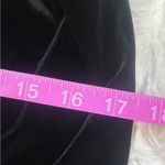 Gilligan & O'Malley Black Crushed Velvet Lace Detail Slip Gown/Dress Size Large Photo 9