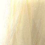 Arula  Cream Yellow Chic Polkadot Ruffle Tulle Skirt. Photo 3