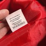 Vintage Red Plaid unisex Blazer classic sports coat business suit coat jacket Size L Photo 4