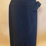 Laundry by Shelli Segal Black Knee Length Skirt Size 14 NWT Photo 5