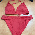 Kona Sol  Coral Bikini Set Photo 0