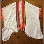 Women’s Embroidered Swimsuit Coverup White Size OS Photo 0