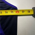 Athleta  Spinner Tank Top Racerback Size Small Purple Black Activewear Athletic Photo 3