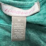 Weavers Womens Top Medium Y2K Relaxed Flowy Minimalist Stretch Lightweight Blue Photo 1