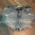 Garage distressed denim shorts Photo 0
